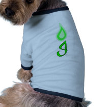 Green Flame Logo pet clothing by greenlights Green Flame Logo pet clothing