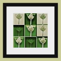 Green Floral2 posters