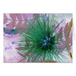 Green Floral Abstract