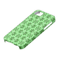 Green Floral Snowflake iPhone Case iPhone 5 Covers