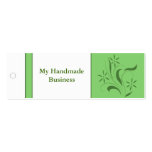 Green Floral Tag Green Floral Tag