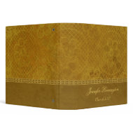 Green floral vintage graduation memory book binder binder
