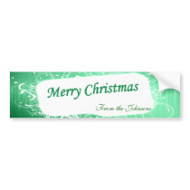 Green Floral Wine Label bumper stickers by NotionsbyNique Green Floral Wine Label bumper stickers