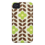 Green Flower iPhone 4/4S Case/Cover
