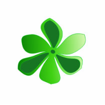 green flower photo sculptures by DonnaGrayson green flower photo sculptures