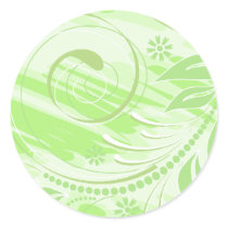 green flowers stickers by VioDeSign green flowers stickers