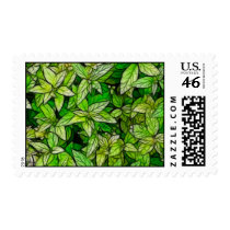 Green Foliage - Postage Stamp