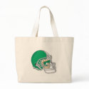 Green football helmet bags by shopaholicchick Green football helmet bags