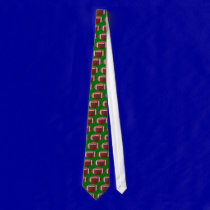 Green Football Tie ties