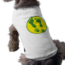 green footprint pet clothing by Livepaths green footprint pet clothing