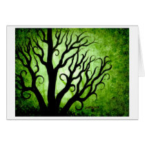 Green forest cards