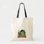 Green Forest Fairy 3D Close-Up Tote Bag