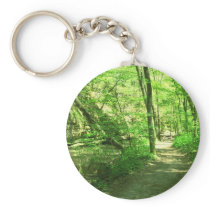 Green Forest Keychain