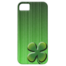 Green Four Leaf Clover iPhone 5 Case