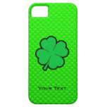 Green Four Leaf Clover iPhone 5 Cases
