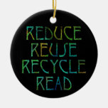 Green Four Rs Ornament
