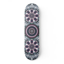 Green Fractal Artwork: Custom Skateboard by spiritswitchboard Green Fractal Artwork: Custom Skateboard