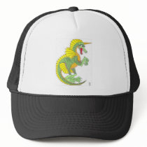 Green Frilled Dragon Hat by dkpalmer Green Frilled Dragon Hat