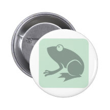 Green Frog Icon Button