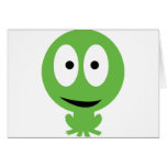 green frog icon cards