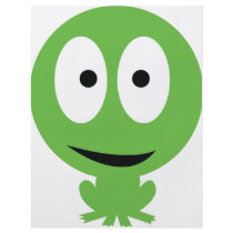 green frog icon flyer