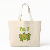 Green Frog I'm Seven bags by toddlersplace Green Frog I'm Seven bags
