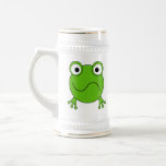 Green Frog. Looking confused. Mugs