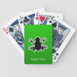 Green Frog Poker Cards
