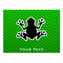 Green Frog Postcard
