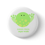 Green Frog Sapo Verde buttons
