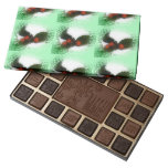 Green Frosty Holly Berries 45 Piece Box Of Chocolates