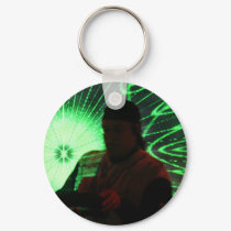Green FULCRUM keychains