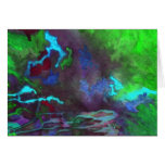 Green Fusion 2 Greeting Card