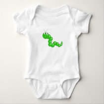 Green Fuzzy Caterpillar t-shirts