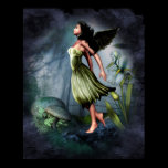 Green Garden Angel posters