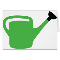 green gardener watering can cards by Tomaniac green gardener watering can cards