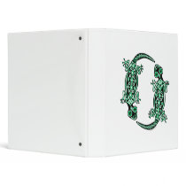 Green Geckos Totem Binder