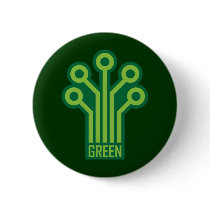 Green Geek buttons