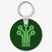 Green Geek keychains