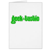 Green Geektastic cards