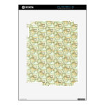 Green Geometric Pattern iPad 2 Decal