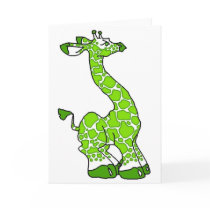 Green Giraffe cards