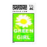 Green Girl Stamps
