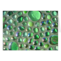 Green Glass Stones cards by plellski Green Glass Stones cards
