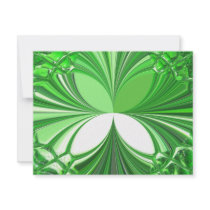 Green Glass Stones invitations by ArtbyLina Green Glass Stones invitations