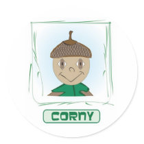Green Glen - Corny stickers