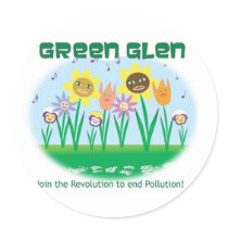 Green Glen - Flora stickers