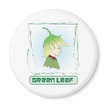 Green Glen - Green Leaf magnets