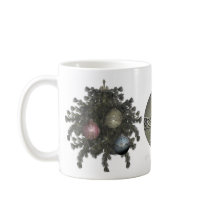Green Glitter Ornament Drinkware mugs