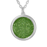 Green Glitters Necklace necklaces